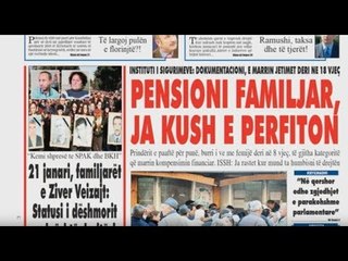 Ora Juaj - Pensioni familjar, ja kush e përfiton