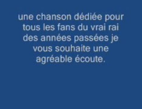 Cheb khaled les années rai