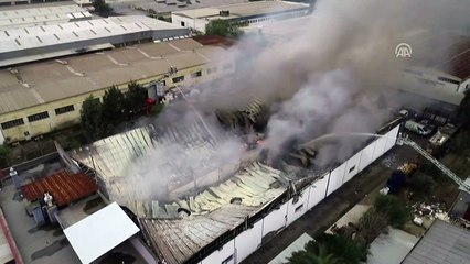 Çiğli'de fabrika yangını (1) - İZMİR