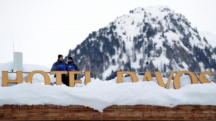 Descargar video: Davos : Jair Bolsonaro en tête d'affiche