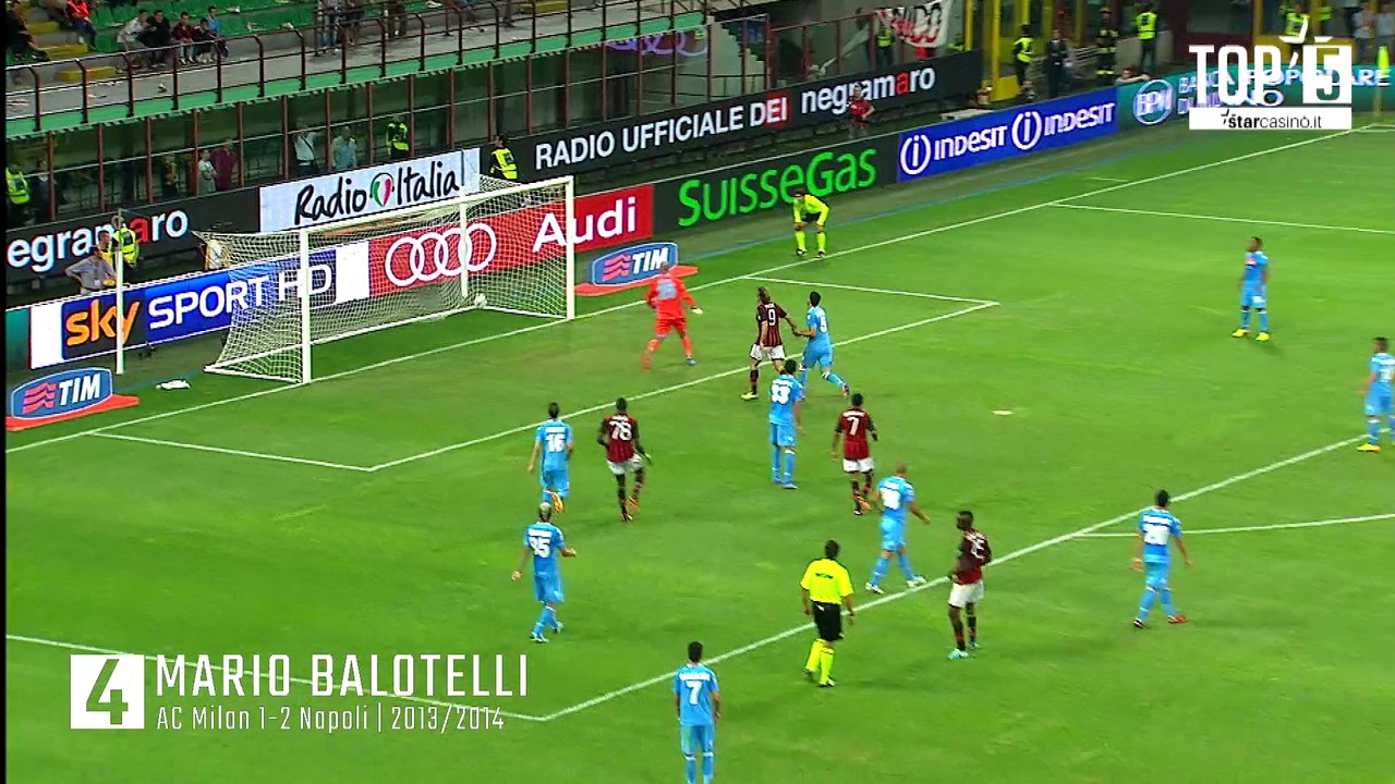 Nossos gols mais bonitos em AC Milan X Napoli