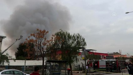 Çiğli'de Fabrika Yangını (3)