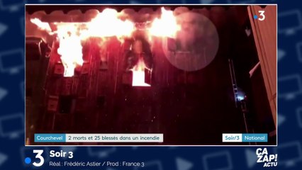 Incendie à Courchevel : les images choc