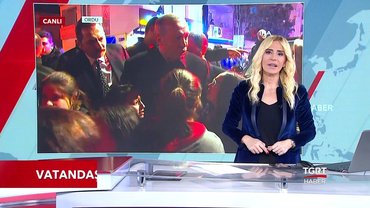 Cumhurbaşkanı Erdoğan Ordu'da Vatandaşlarla Çay İçip Sohbet Etti