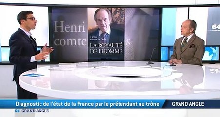 Interview d'Henri d'Orléans, le comte de Paris, sur TV5 Monde