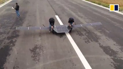 China’s solar-powered drone flies in low light