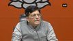 Mamata Banerjee is scared as she sees BJP’s increasing dominance in state: Piyush Goyal