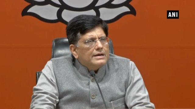 Mamata Banerjee is scared as she sees BJP’s increasing dominance in state: Piyush Goyal