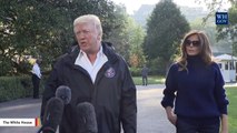 President Trump Says Melania Trump 'Doesn't Get The Credit She Deserves'