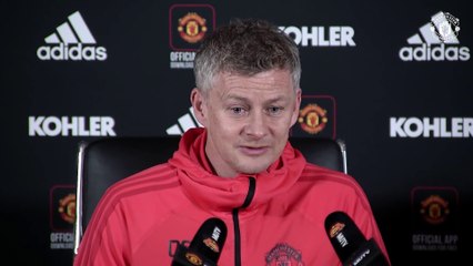 Manager's Press Conference   Manchester United v Brighton   Ole Gunnar Solskjaer