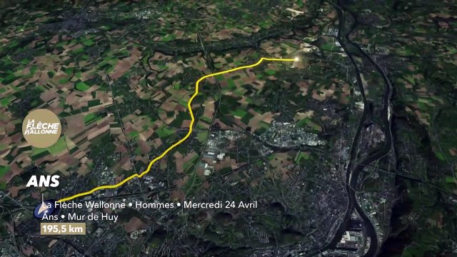 The Route / Le Parcours - Men/ Hommes - La Flèche Wallonne 2019