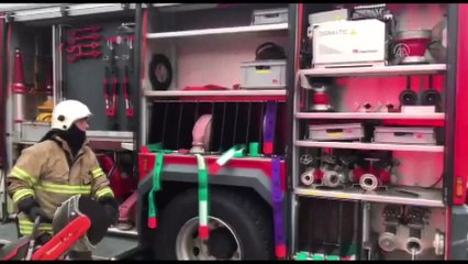 Çiğli'de fabrika yangını kontrol altına alnıdı (4) - İZMİR