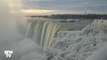 Plongez dans le froid et admirez les chutes du Niagara complètement gelées