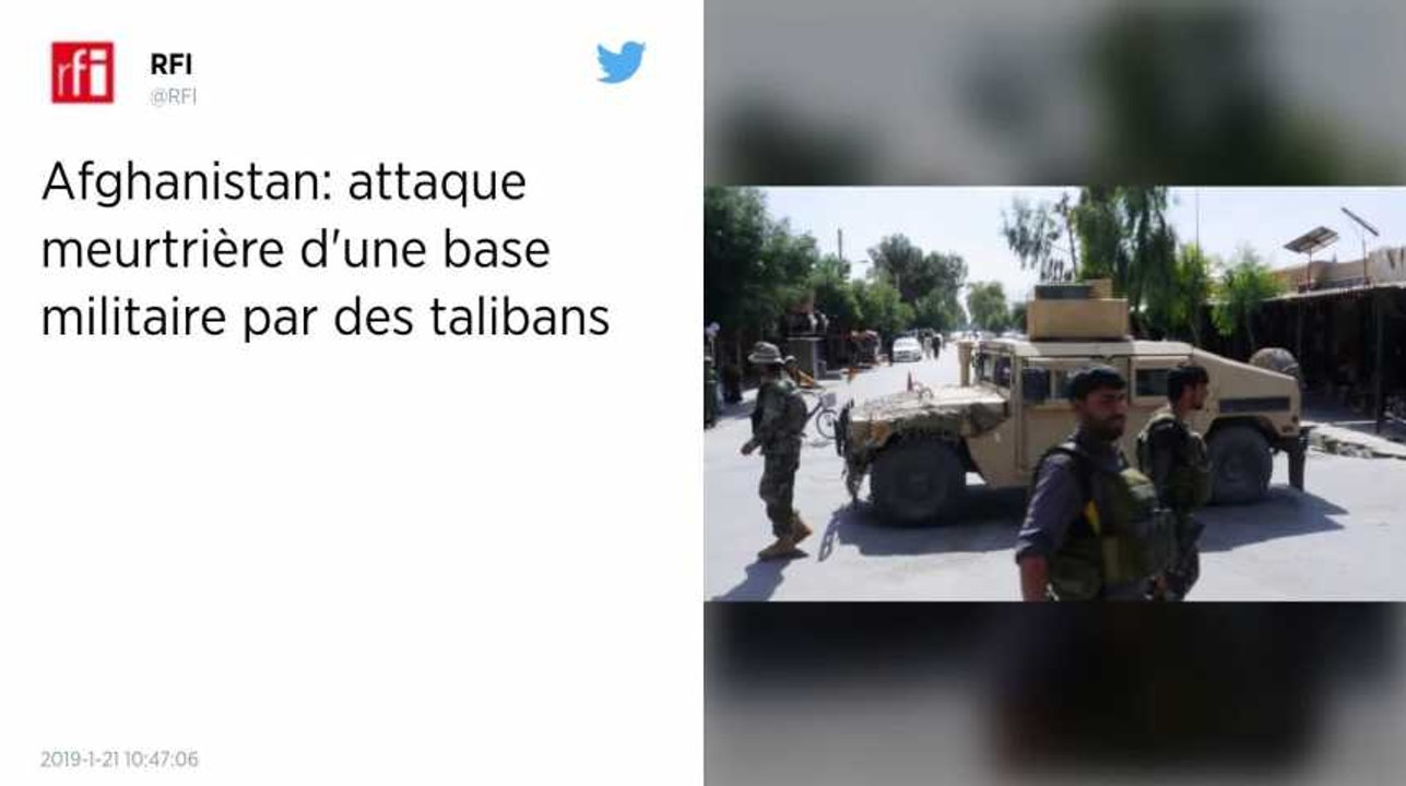 Afghanistan. Plus de 100 morts dans l’attaque d’une base militaire revendiquée par les talibans.