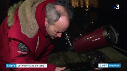 Eclipse : la "super lune de sang"