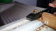 Testando a faca Bold - golpes
