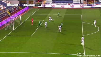 Aminu Umar Goal HD - Kasimpasa 0 - 1 Rizespor - 21.01.2019 (Full Replay)