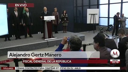 Conferencia de prensa sobre la explosion en ducto de Tlahuelilpan