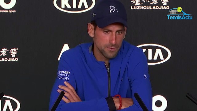 Open d'Australie 2019 - Novak Djokovic : Stefanos Tsitsipas est un phénomène