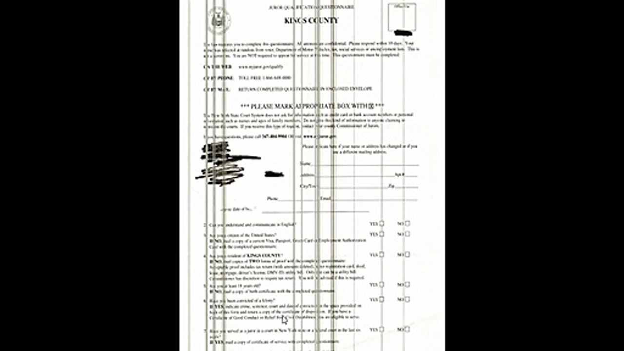 Kings county jury duty question-are letter