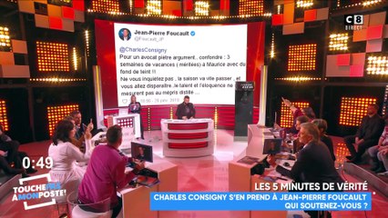 Charles Consigny VS Jean-Pierre Foucault : le clash !