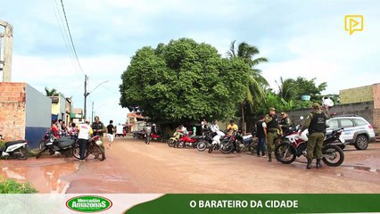 Polícia Militar realizou a operação "Cratos" neste final de semana em Tailândia