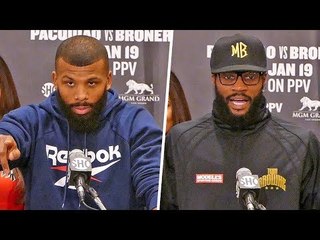 Badou Jack vs. Marcus Browne FINAL PRESS CONFERENCE | Pacquiao vs Broner Undercard