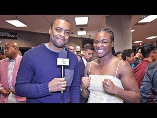 Claressa Shields REACTION Adrian Broner LOSS vs Manny Pacquiao
