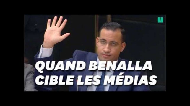 Benalla critique les médias (mais les cite quand ça l'arrange)