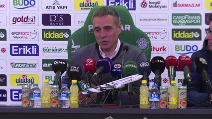 Video herunterladen: Bursaspor-Fenerbahçe maçının ardından - Ersun Yanal (2) - BURSA