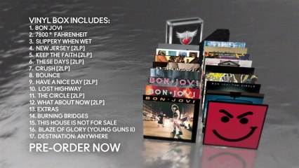 Bon Jovi - The Albums - Vinyl Box