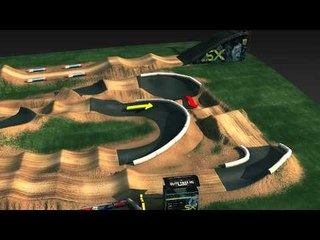 UCI BMX Supercross 2013 Papendal: Track Animation