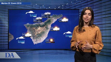 La previsión del tiempo en Canarias para el 22 de enero de 2019