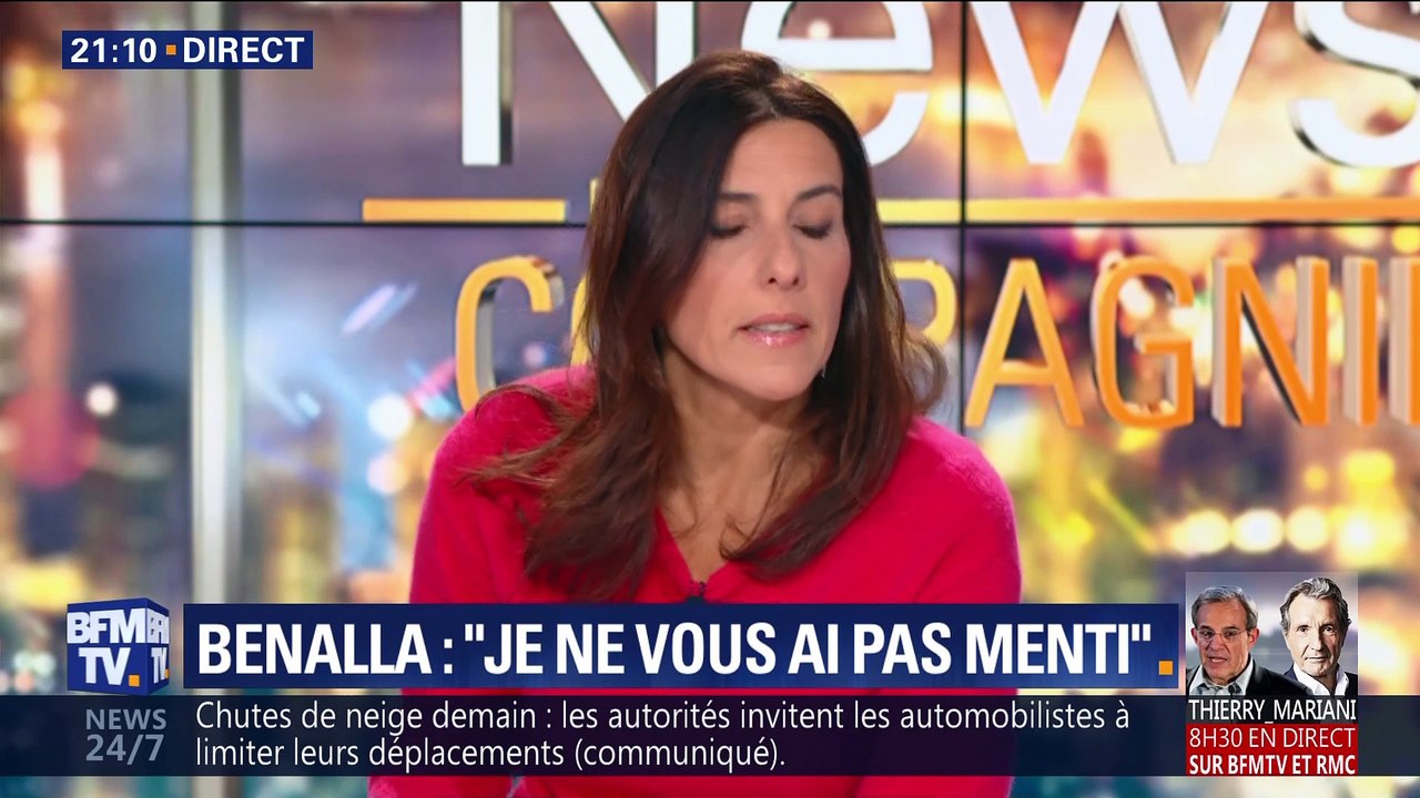 Alexandre Benalla aux sénateurs: "Je ne vous ai pas menti"