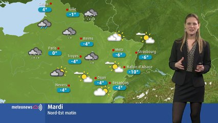 Le temps ce mardi sera froid, avec de la neige en après-midi