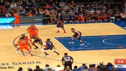 Oklahoma City Thunder at New York Knicks Recap Raw