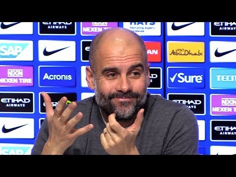 Pep Guardiola Embargoed Pre-Match Press Conference - Huddersfield v Manchester City - Premier League