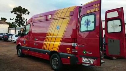 Jovem sofre lesão grave durante partida de futebol