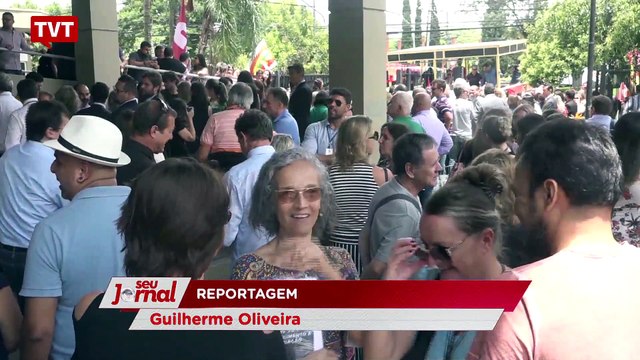 Servidores gaúchos protestam contra fim da Justiça do Trabalho