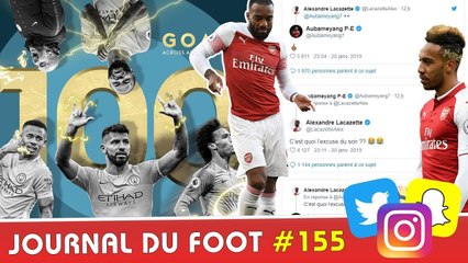 LACAZETTE chambre AUBAMEYANG sur le DERBY OL-ASSE, MAN CITY force 100