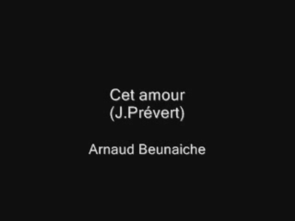 Cet Amour
