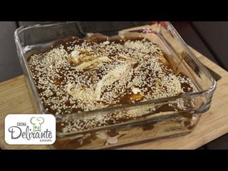 RECETA Pastel Azteca de mole poblano | Cocina Delirante