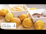 Recetas de Bolitas de plátano rellenas de queso | Cocina Delirante