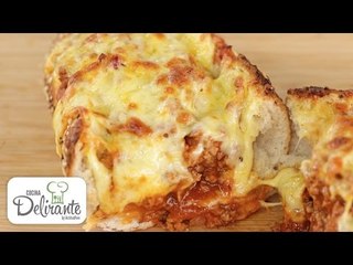 Receta de Pan relleno de carne | Cocina Delirante