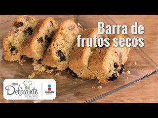 Barra de frutos secos | Cocina Delirante