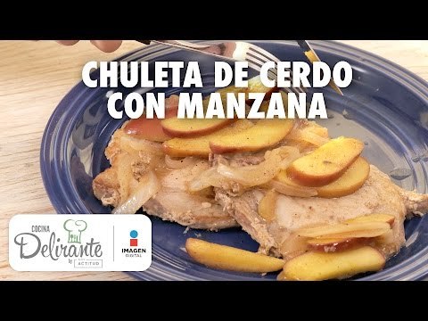 Chuletas de cerdo con manzana | Cocina Delirante