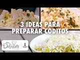 3 ideas para preparar coditos | Cocina Delirante