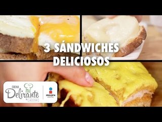 3 sándwiches deliciosos | Cocina Delirante