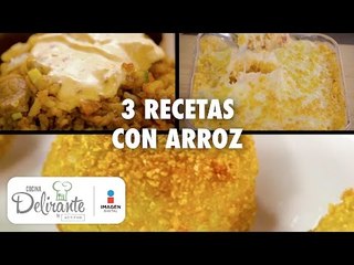 3 recetas con arroz | Cocina Delirante