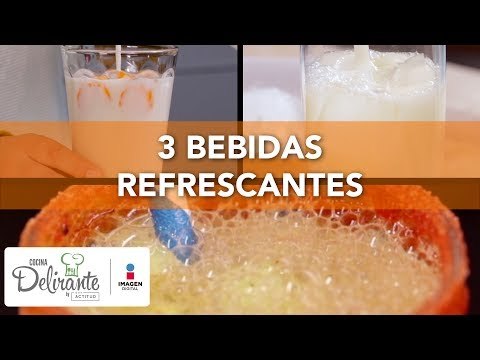 3 bebidas refrescantes | Cocina Delirante